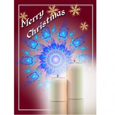 CHRISTMAS DREAMS Candle Mandala